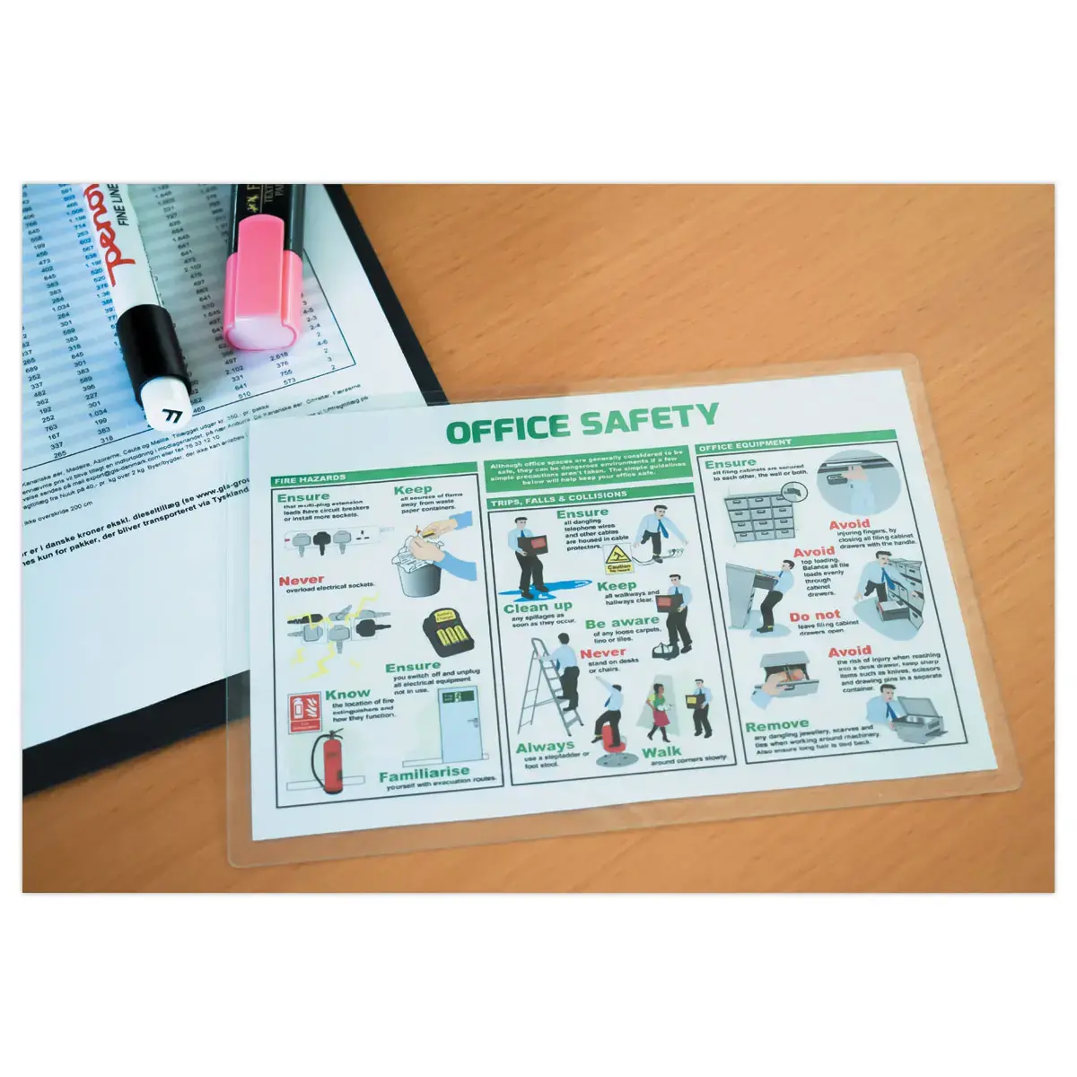 10 Pochettes de plastification à froid A4 photo du produit