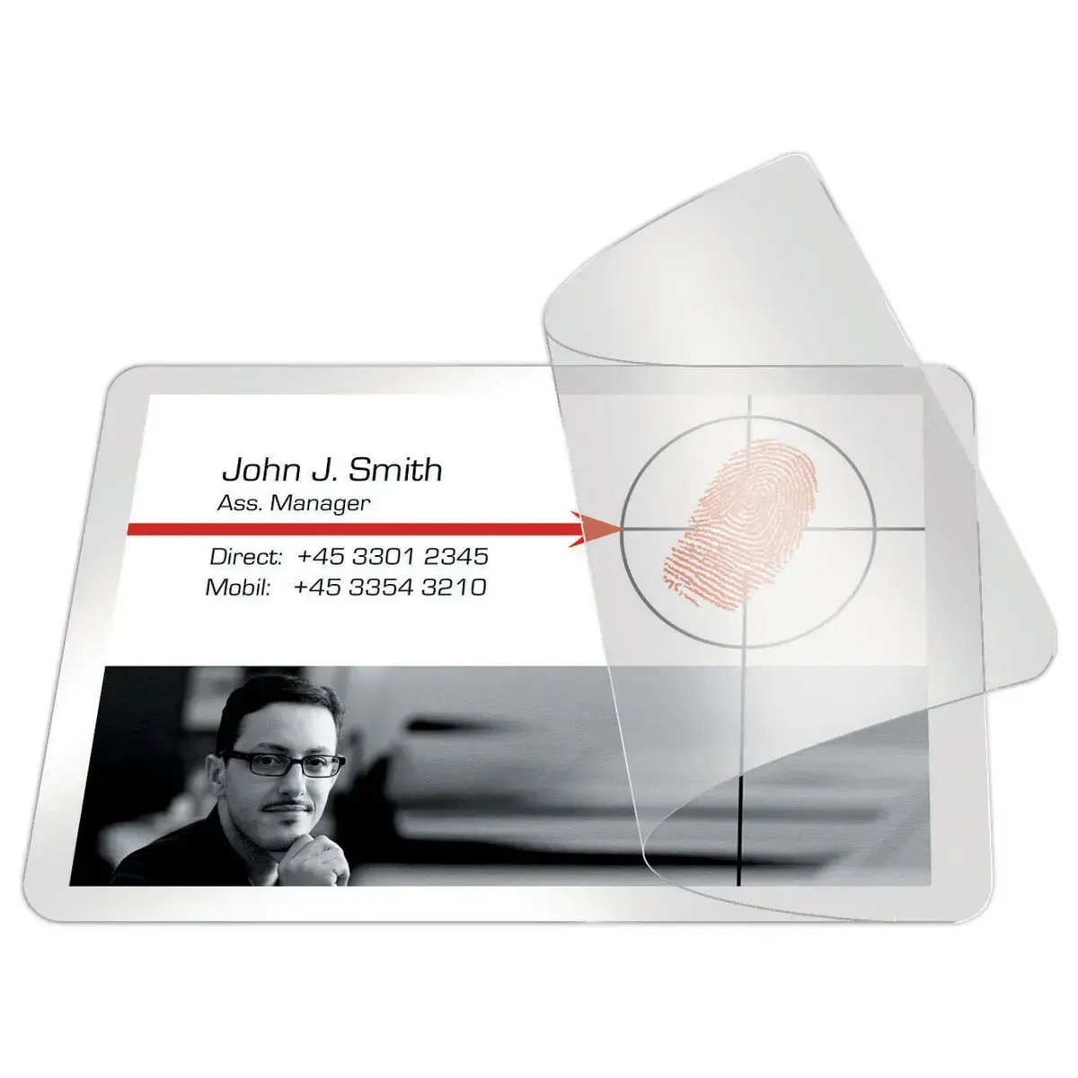 10 Pochettes de plastification &agrave; froid - petites photo du produit