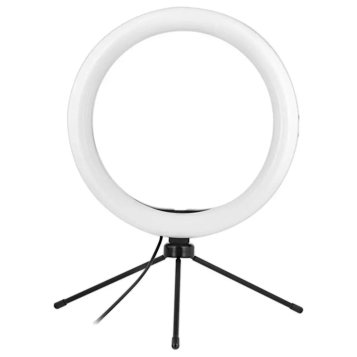 Anneau LED 10" pour smartphone T'NB noir photo du produit