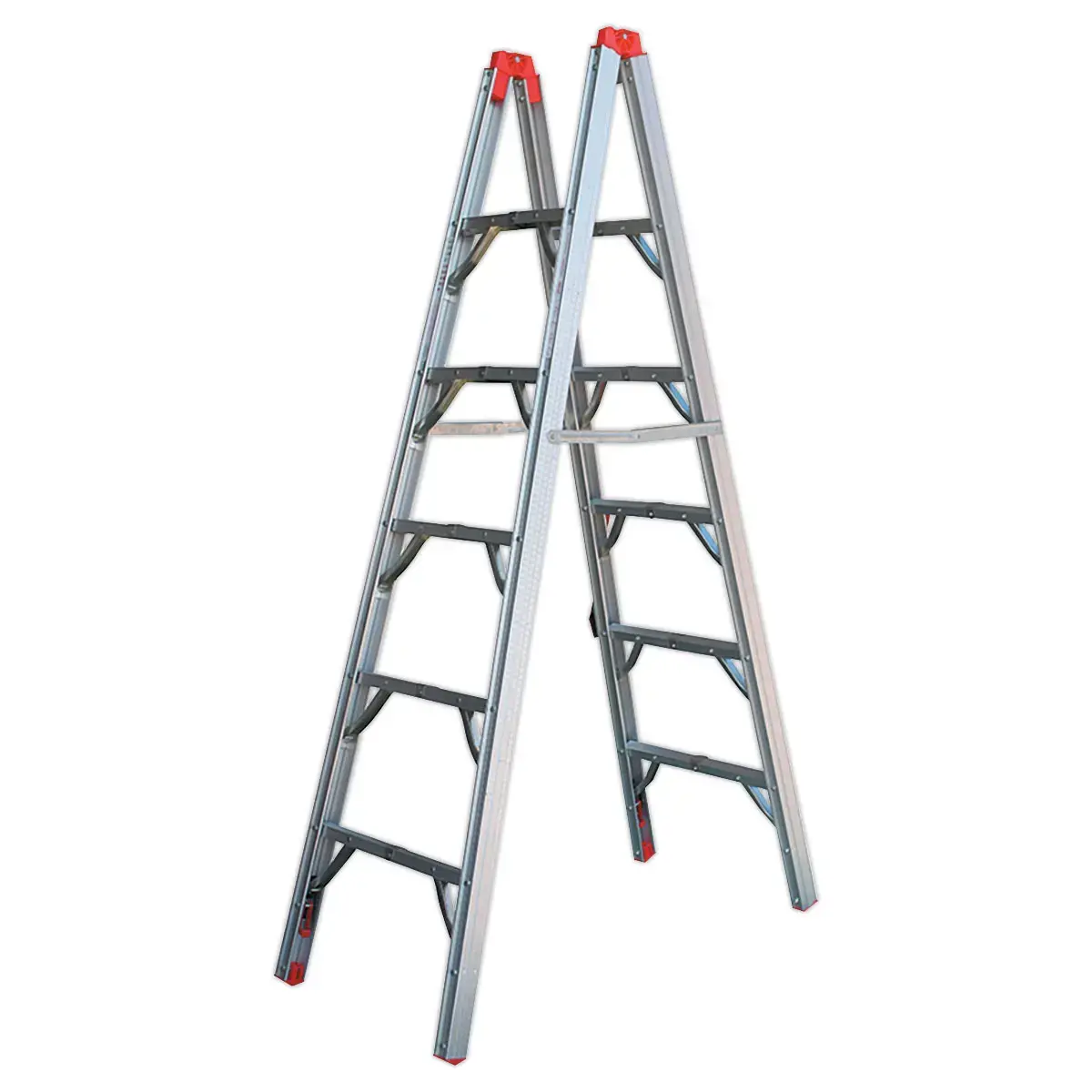 Escabeau 5 marches pliable extra plat photo du produit