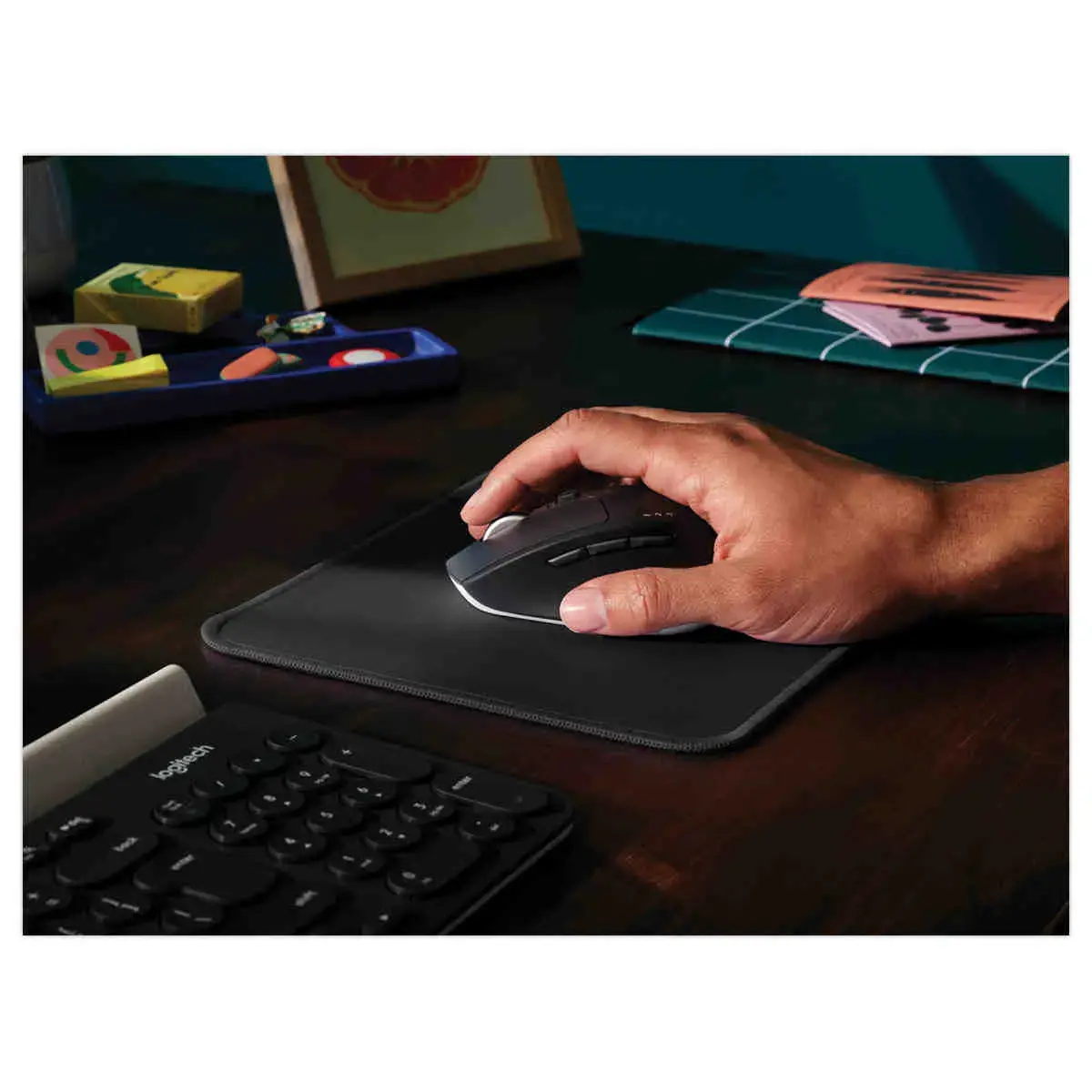 Tapis de souris Logitech Studio SeriesNOIR photo du produit