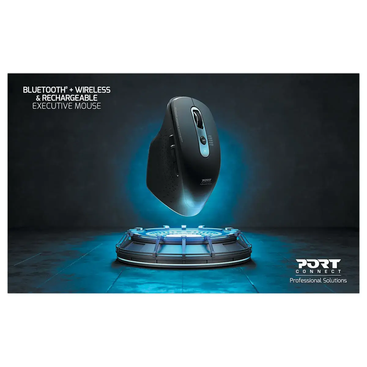 Souris professionnelle Bluetooth sans fil rechargeable photo du produit