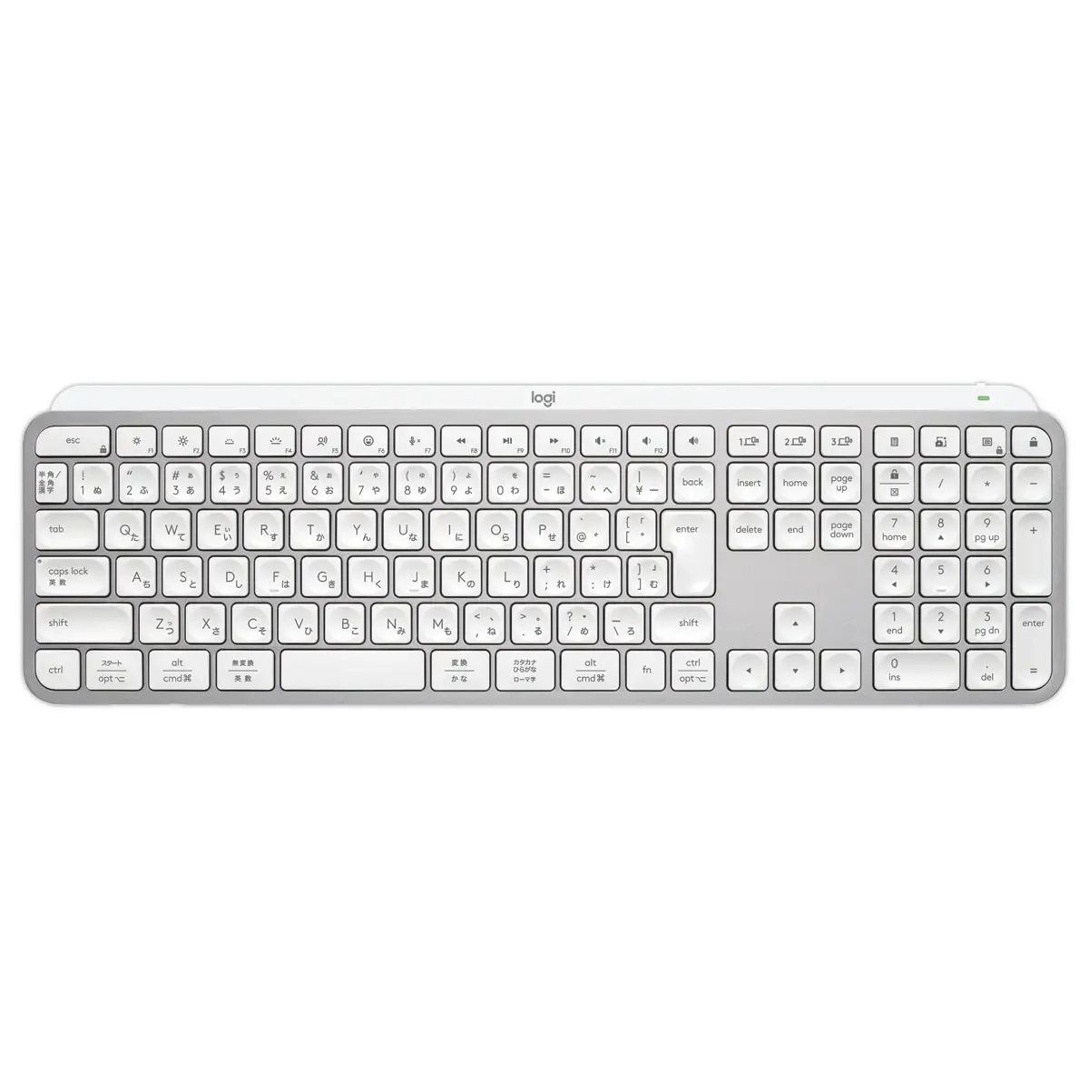 Clavier Logitech MX KEYS S - gris clair photo du produit