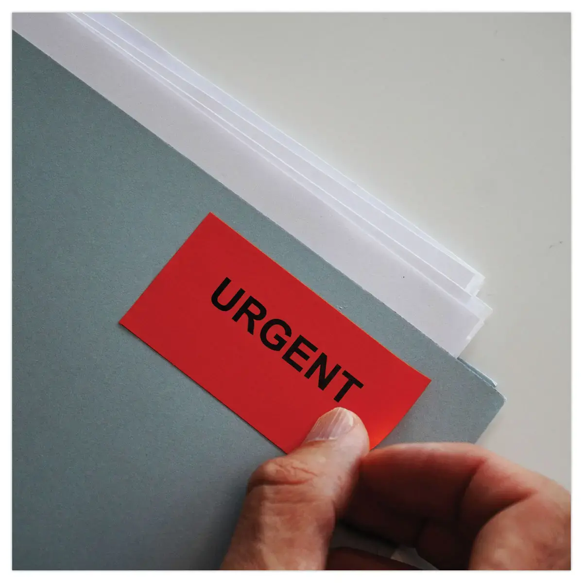 50 Planches &eacute;tiquettes L70xH37mm, 1200 &eacute;tiq/ bo&icirc;te, rouge photo du produit