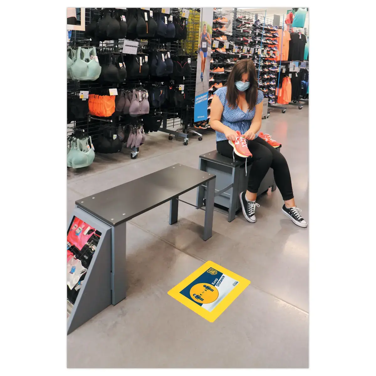 10 Cadre de sol adhésif photo du produit