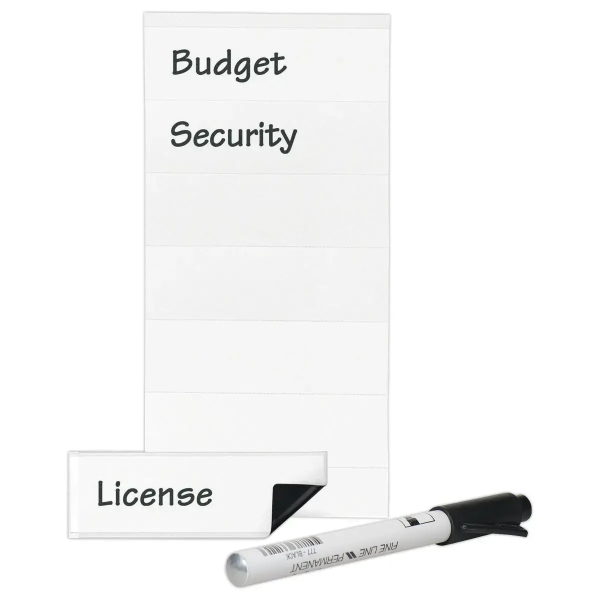 10 Portes étiquettes adhésives photo du produit