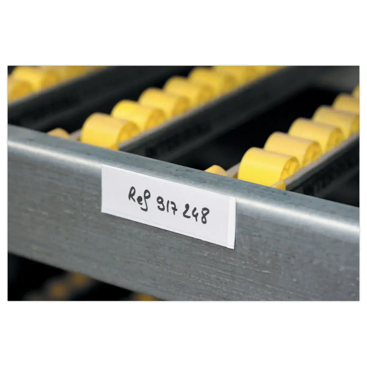 10 Portes étiquettes adhésives photo du produit