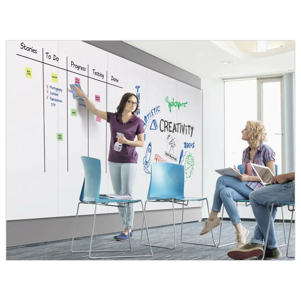Nettoyant TZ9 pour tableau blanc - 750 ml - Legamaster photo du produit