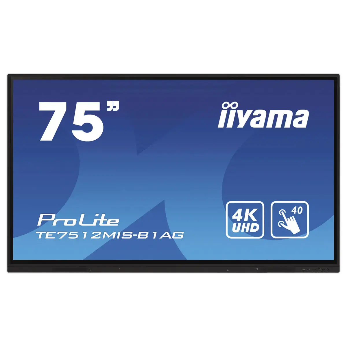 Ecran tactile intéractif 4K UHD 75" - IIYAMA photo du produit