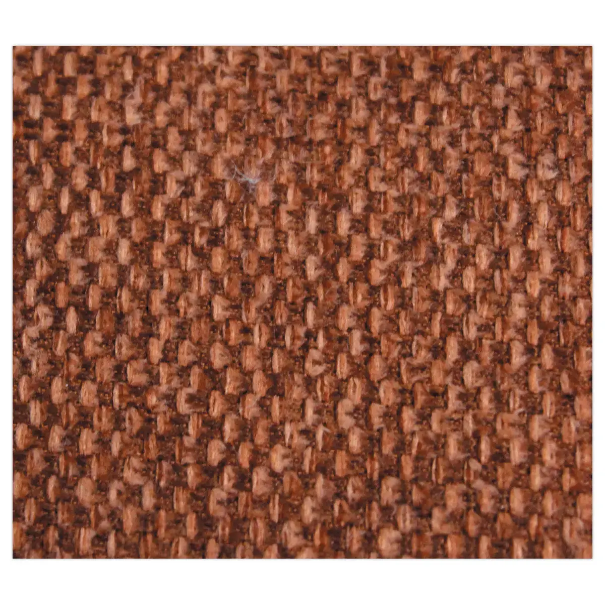 2 Fauteuils Tissu terracotta pi&eacute;tement &agrave;roulettes mont&eacute;s photo du produit