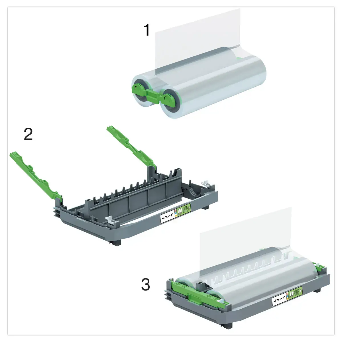 Cartouche rechargeable Foton 30 100Mic42,4m brillant photo du produit