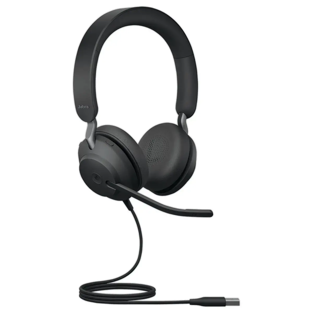 Casque téléphonique filaire Evolve2 SE40 Duo MS USB-A JABRA photo du produit