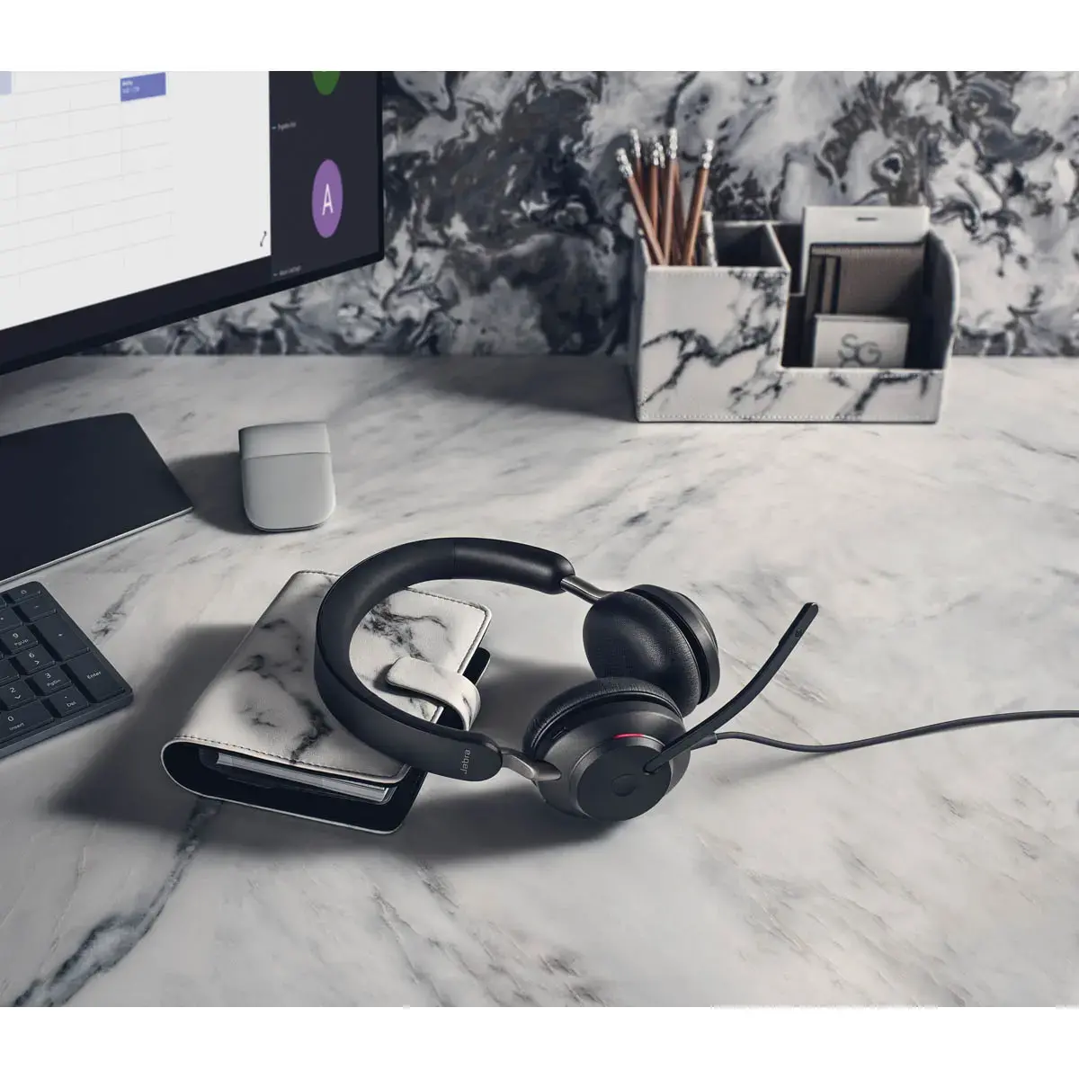 Casque filaire Jabra Evolve2 40 SE MS St&eacute;r&eacute;o photo du produit