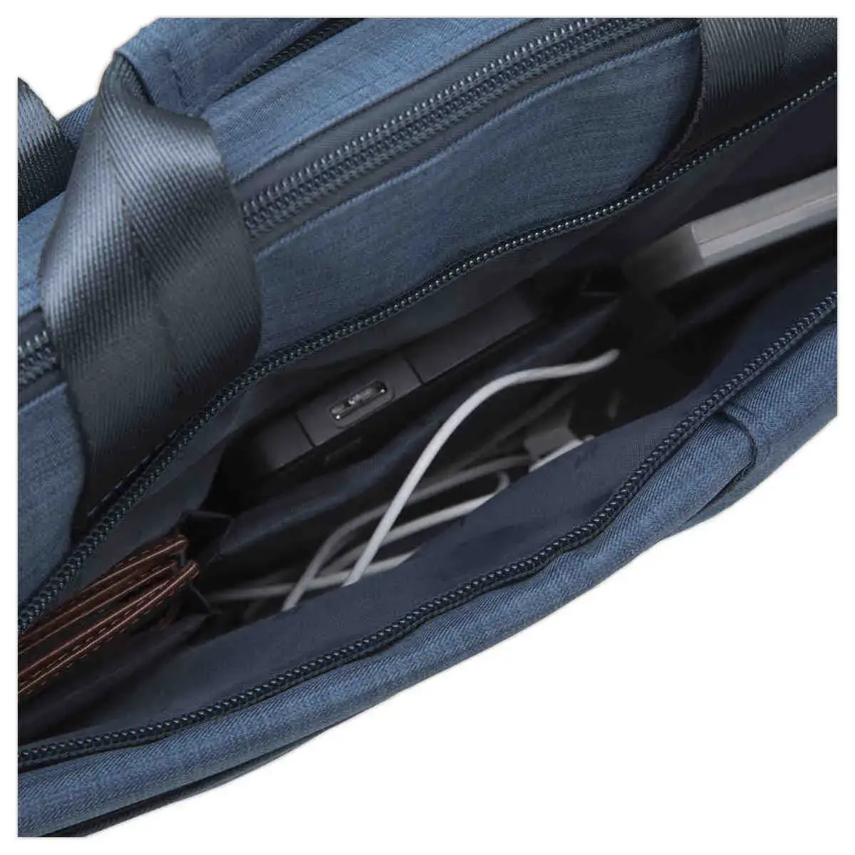 Sacoche pour ordinateur 15.6'' BISCAYNE bleu photo du produit