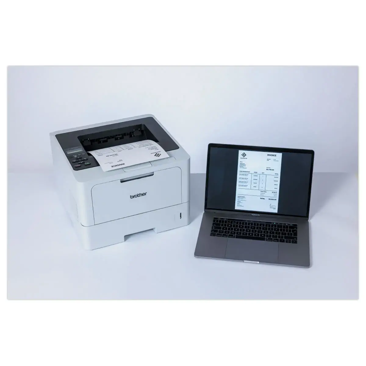 Imprimante laser monochrome Brother  HL-L5210DW photo du produit