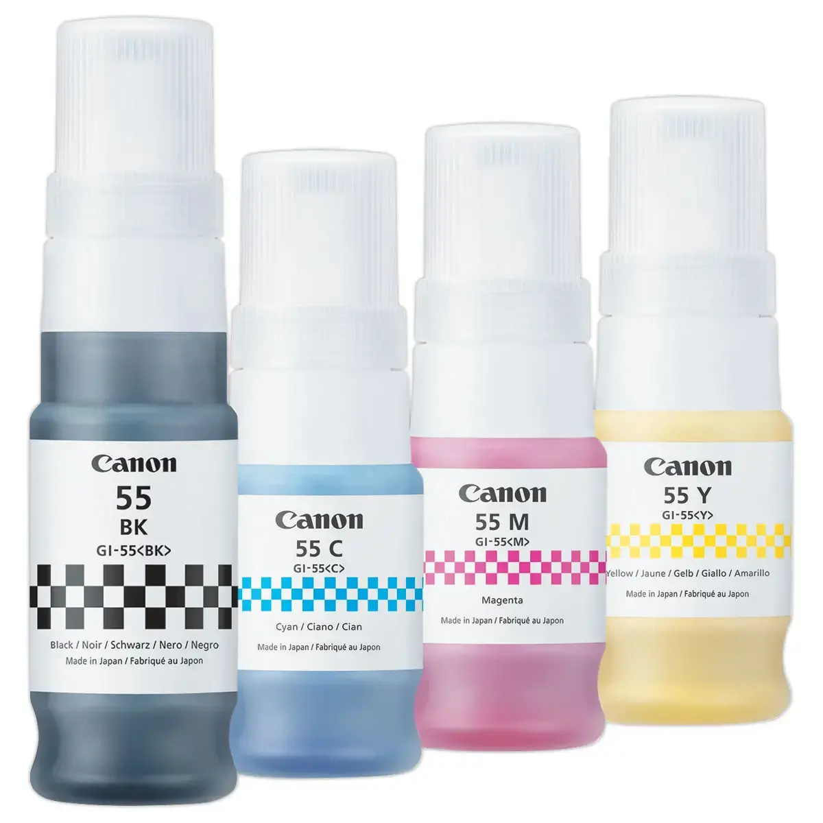 Cartouche jet d'encre rechargeable GI-55 - Jaune - Canon photo du produit