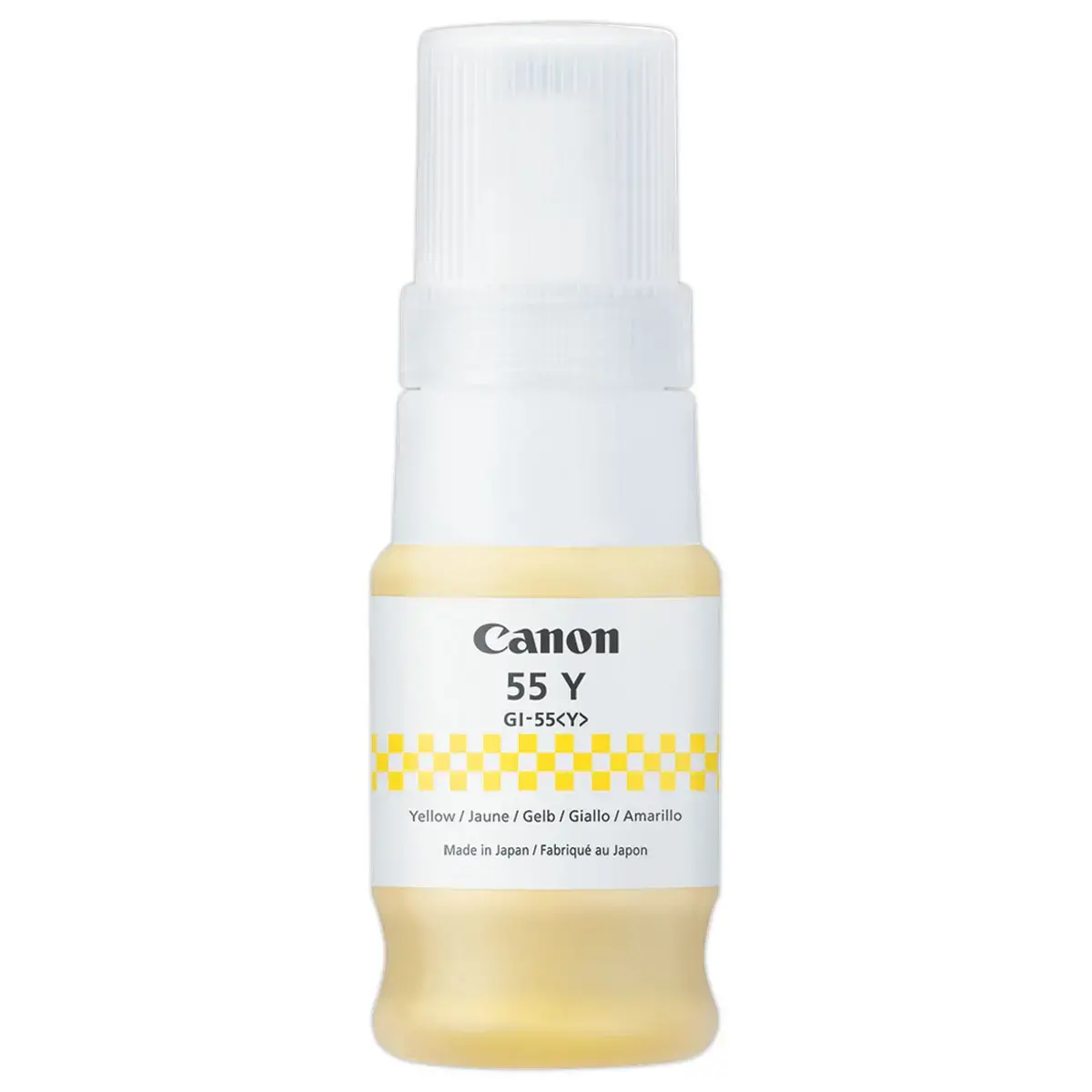 Cartouche jet d'encre rechargeable GI-55 - Jaune - Canon photo du produit