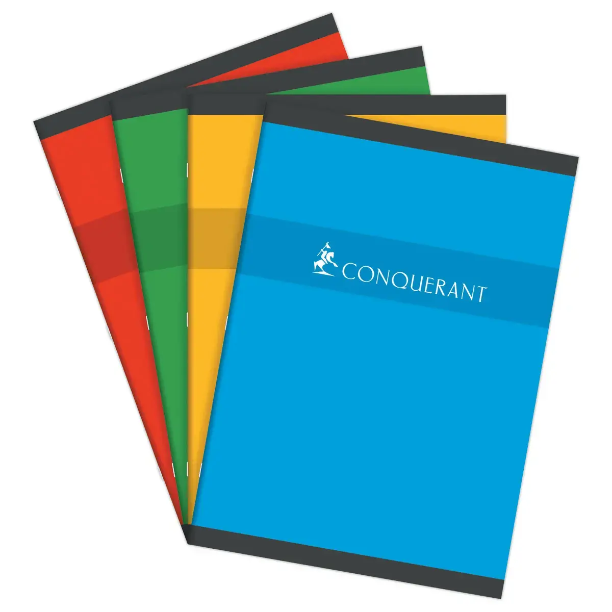 Cahier agrafé Conquérant 70g, A4, 5x5,96 pages photo du produit