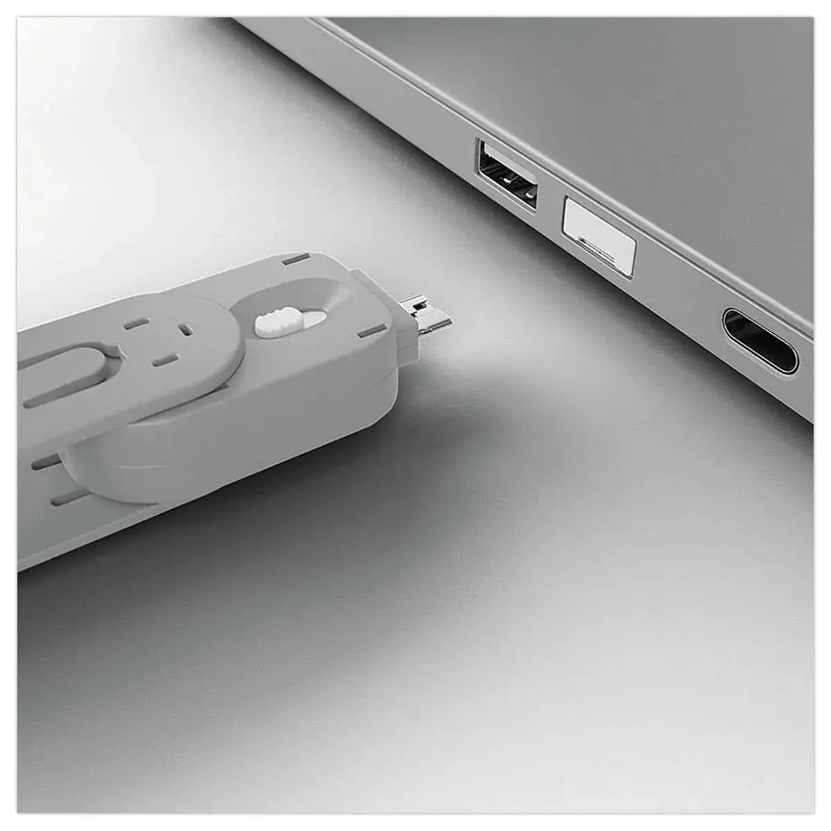 Clé pour bloqueurs de port USB Type A - 4 verrous - Blanc - LINDY photo du produit