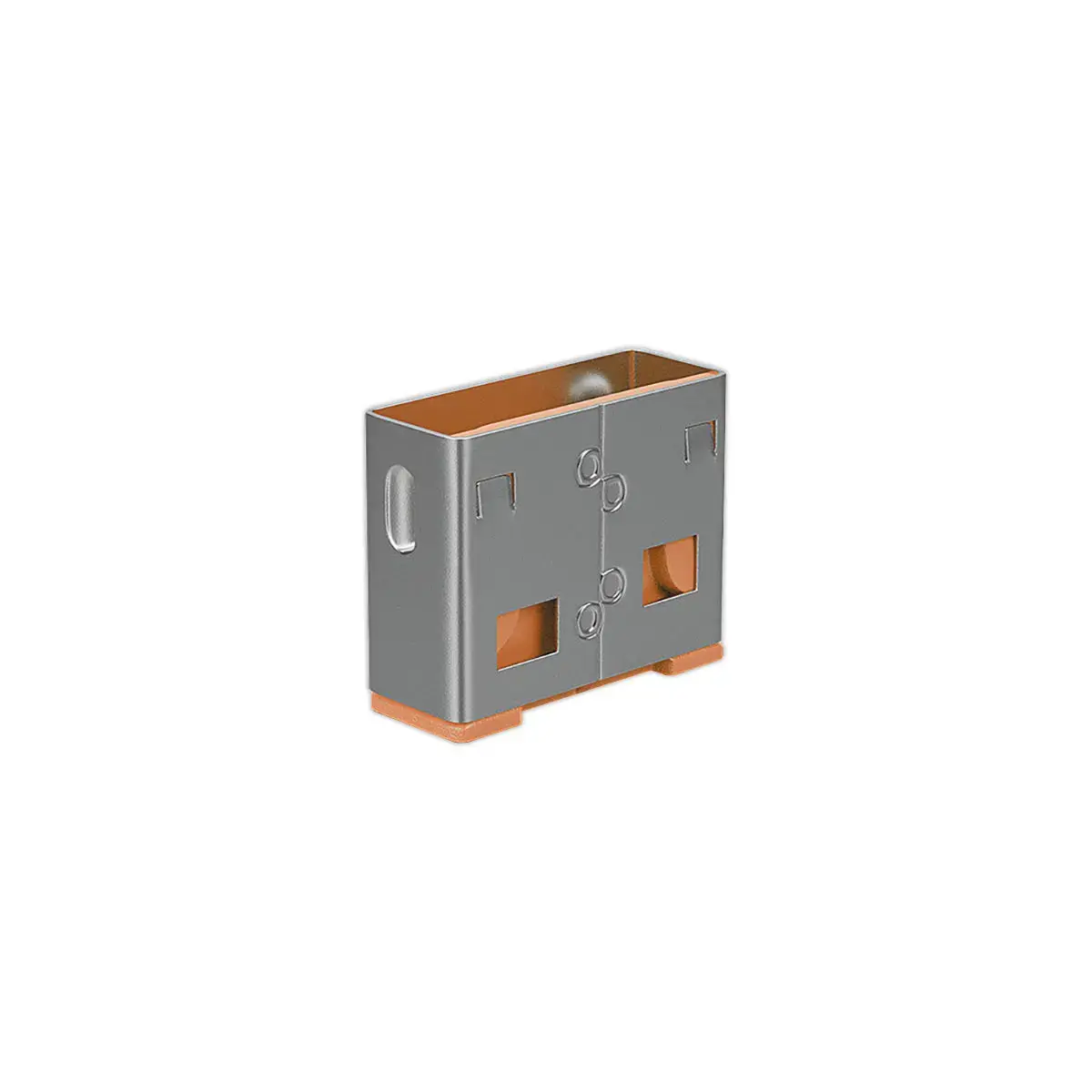 Bloqueurs de port USB Type A sans clé - Orange - LINDY photo du produit
