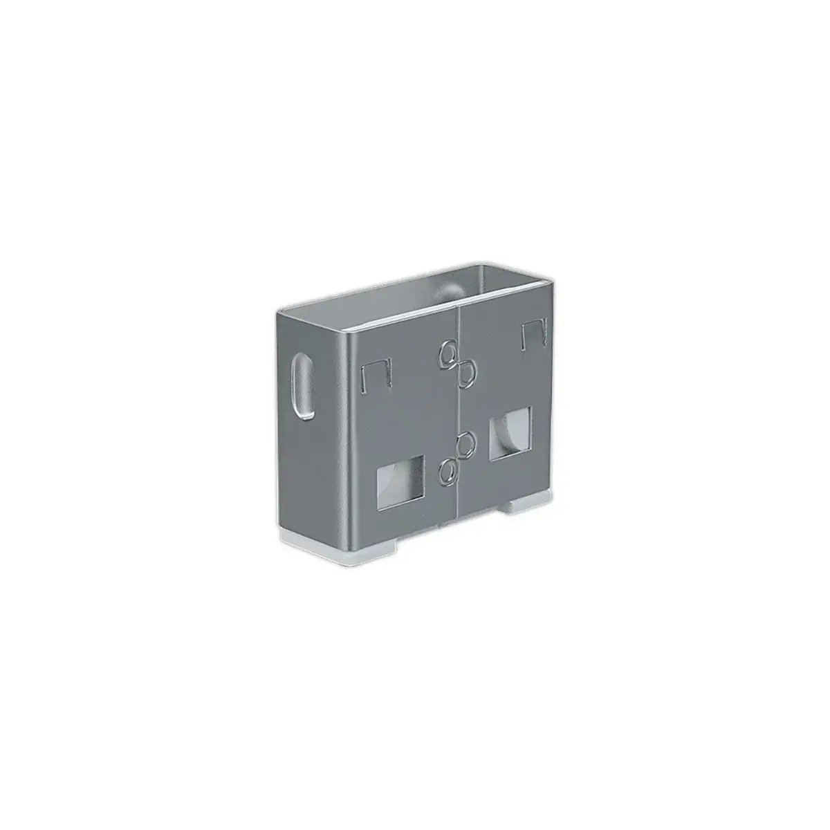 Bloqueurs de port USB Type A sans clé - Blanc - Lindy photo du produit