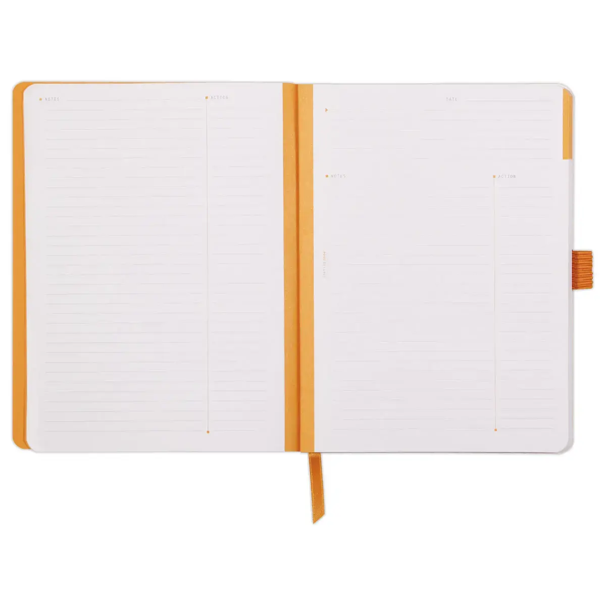 Carnet agenda perpetuel Meeting RHODIA16x21 cm Coquelicot photo du produit