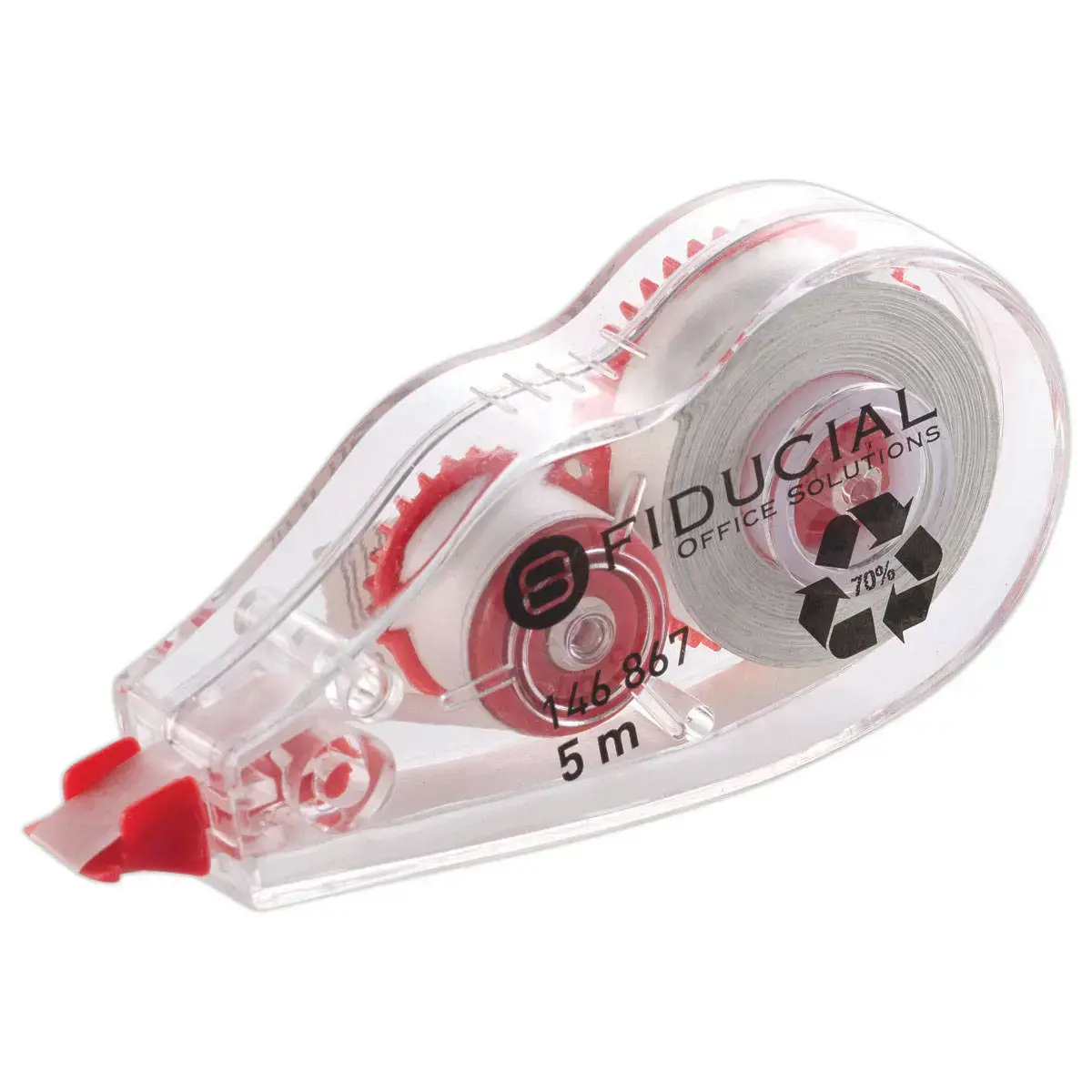 Mini-ruban correcteur &agrave; application frontale - 5 m - FIDUCIAL photo du produit