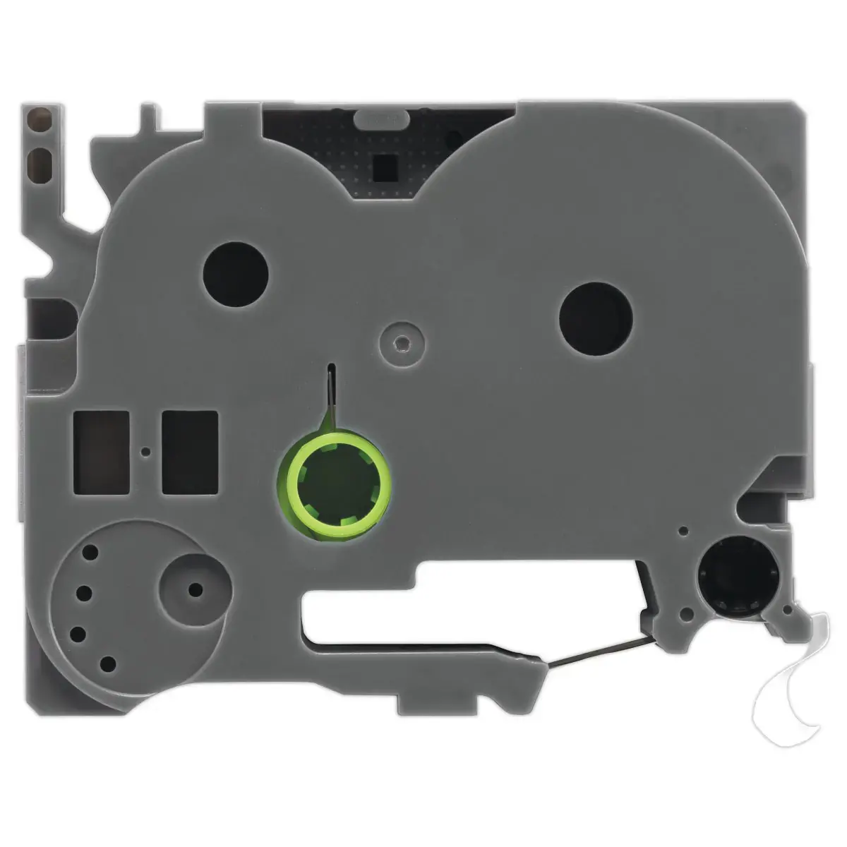 Ruban comp BROTHER TZSE 231 12mm blancimpression noire LAM photo du produit