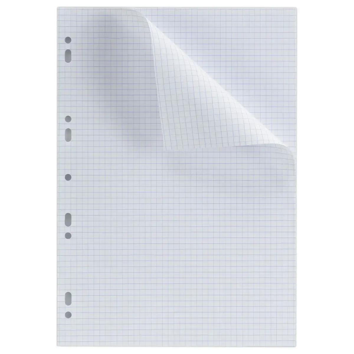 50 Copies doubles A4 - 70G perfor&eacute;es - 5x5 - Conquerant photo du produit