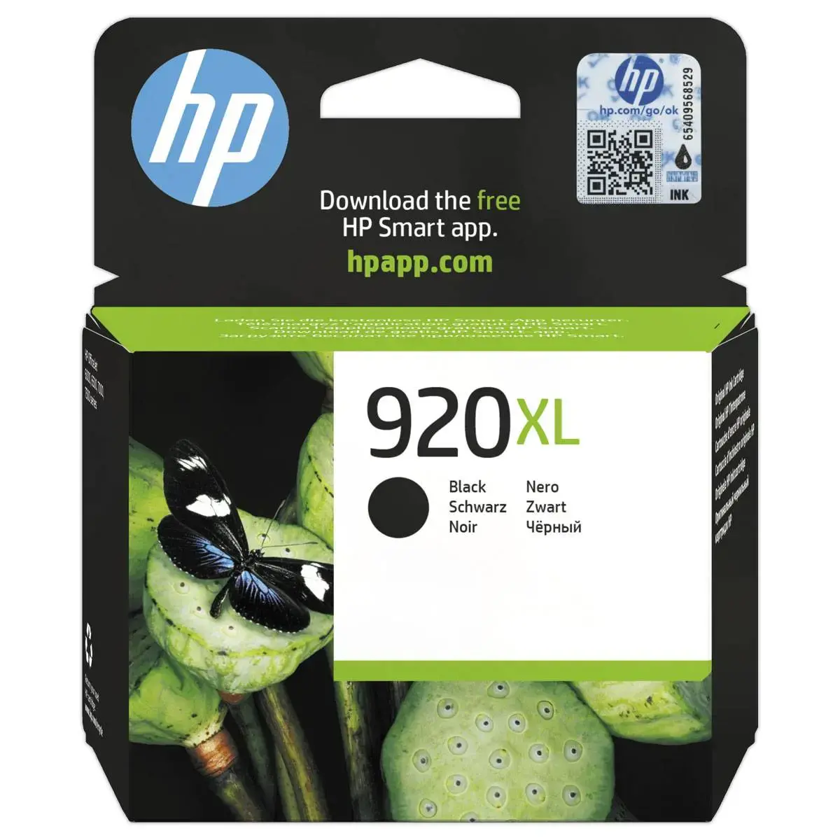 HP 920XL cartouche d'encre noire CD975AE photo du produit