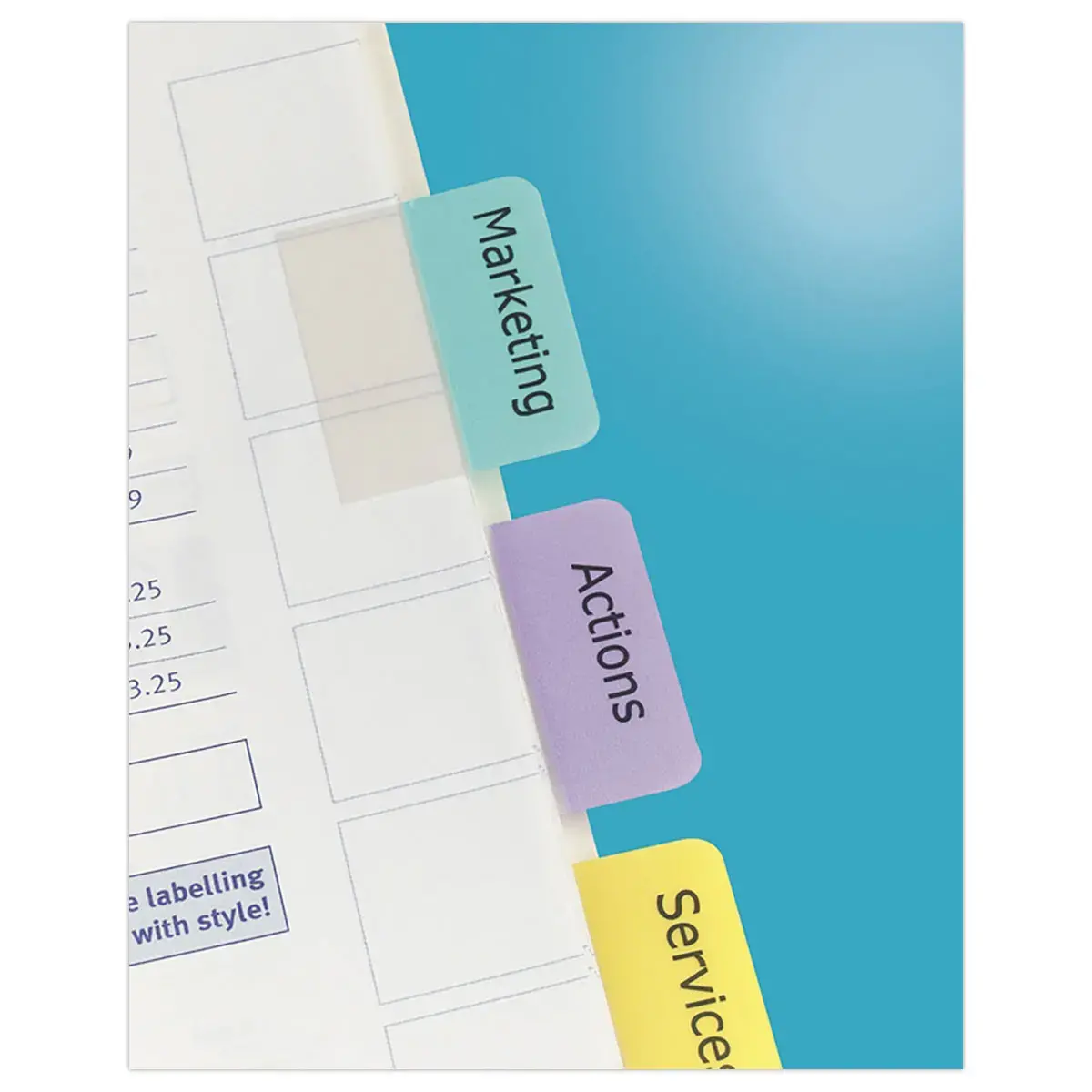 Etiquettes office star blanche 70 x 42mm photo du produit