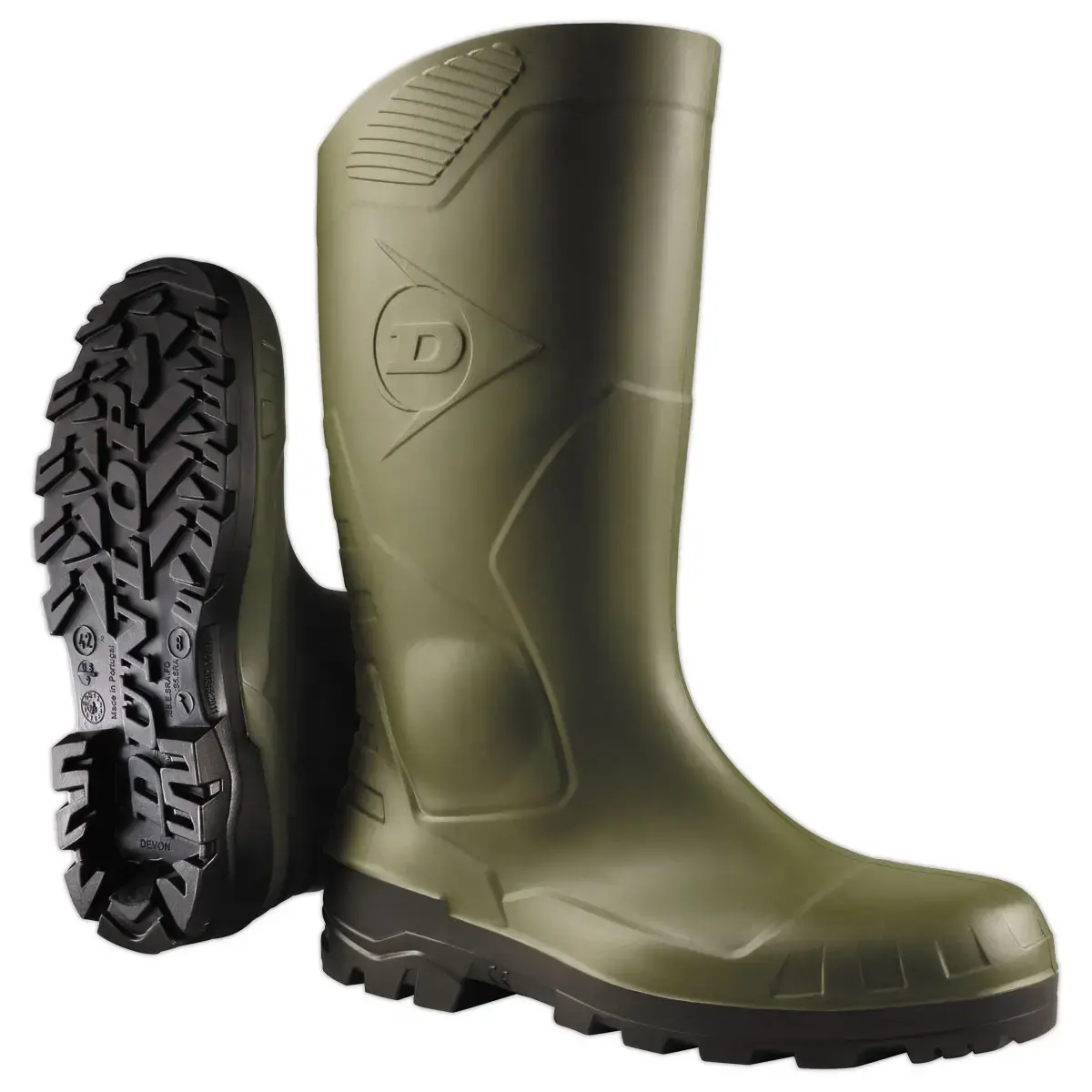 Bottes de s&eacute;curit&eacute; DEVON FULL SAFETY S5 - Pointure 44 - Dunlop photo du produit