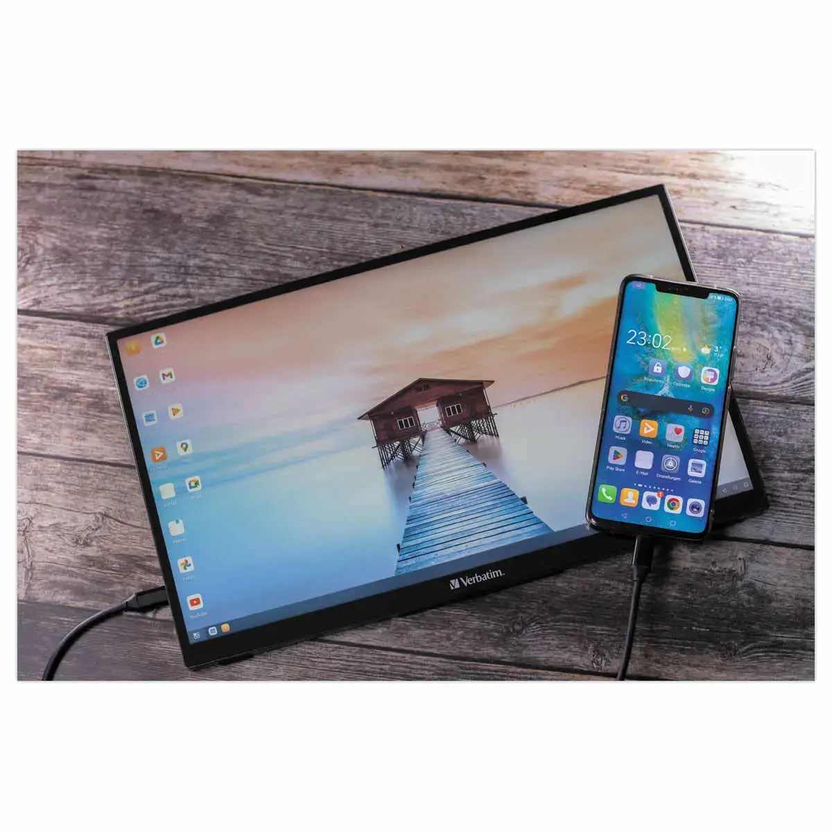 Ecran tactile portable 15.6" Verbatim photo du produit