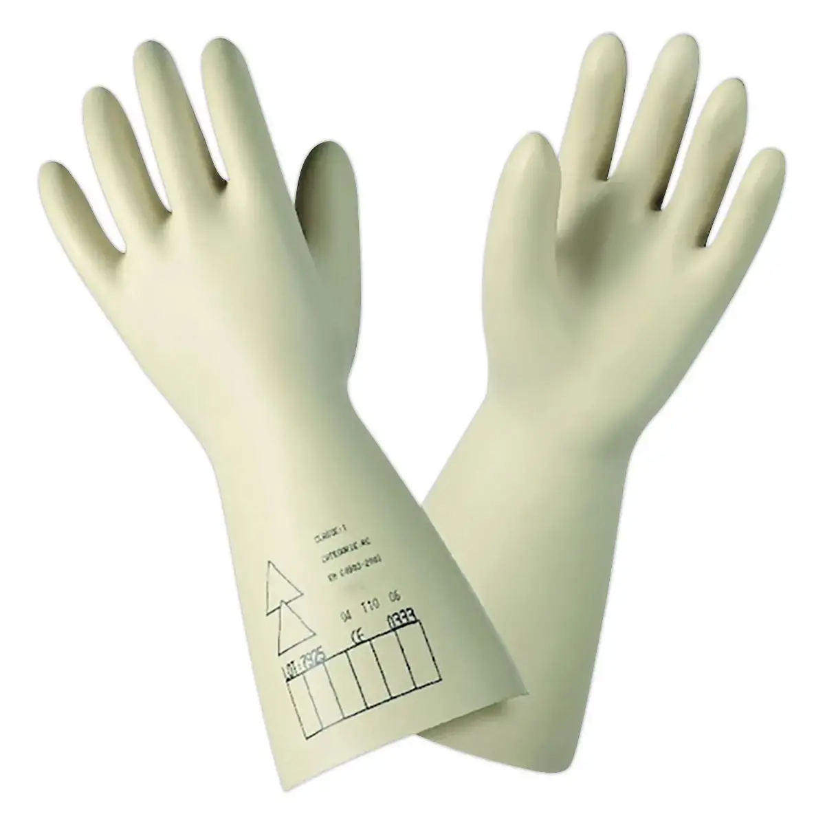 Paire Gants isolants d'&eacute;lectricien GLE36-00 - Classe 00 (500 VAC) - Taille 9 - SIBILLE photo du produit