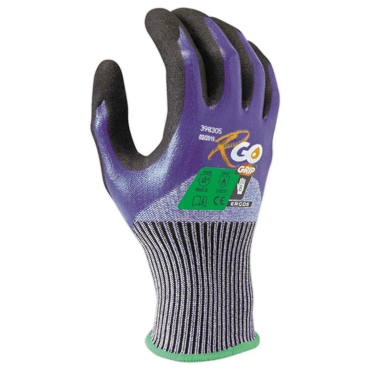 10 paires de gants manutention tricotés HPPE J13 - Taille 9 - RG photo du produit
