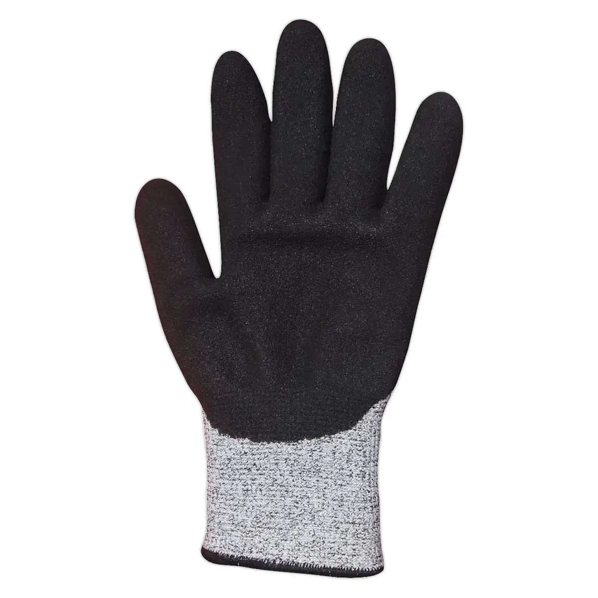 12 paires de gants manutention - Mousse nitrile SANDY - Taille 10 - Gris / noir - RG photo du produit