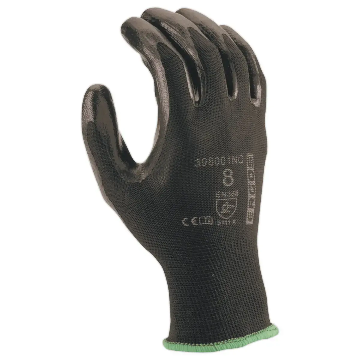 12 paires de gants - ERGOS - Taille 8 - noir - RG photo du produit