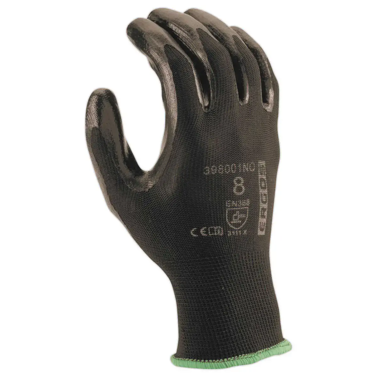 12 paires de gants - ERGOS - Taille 10 - noir - RG photo du produit