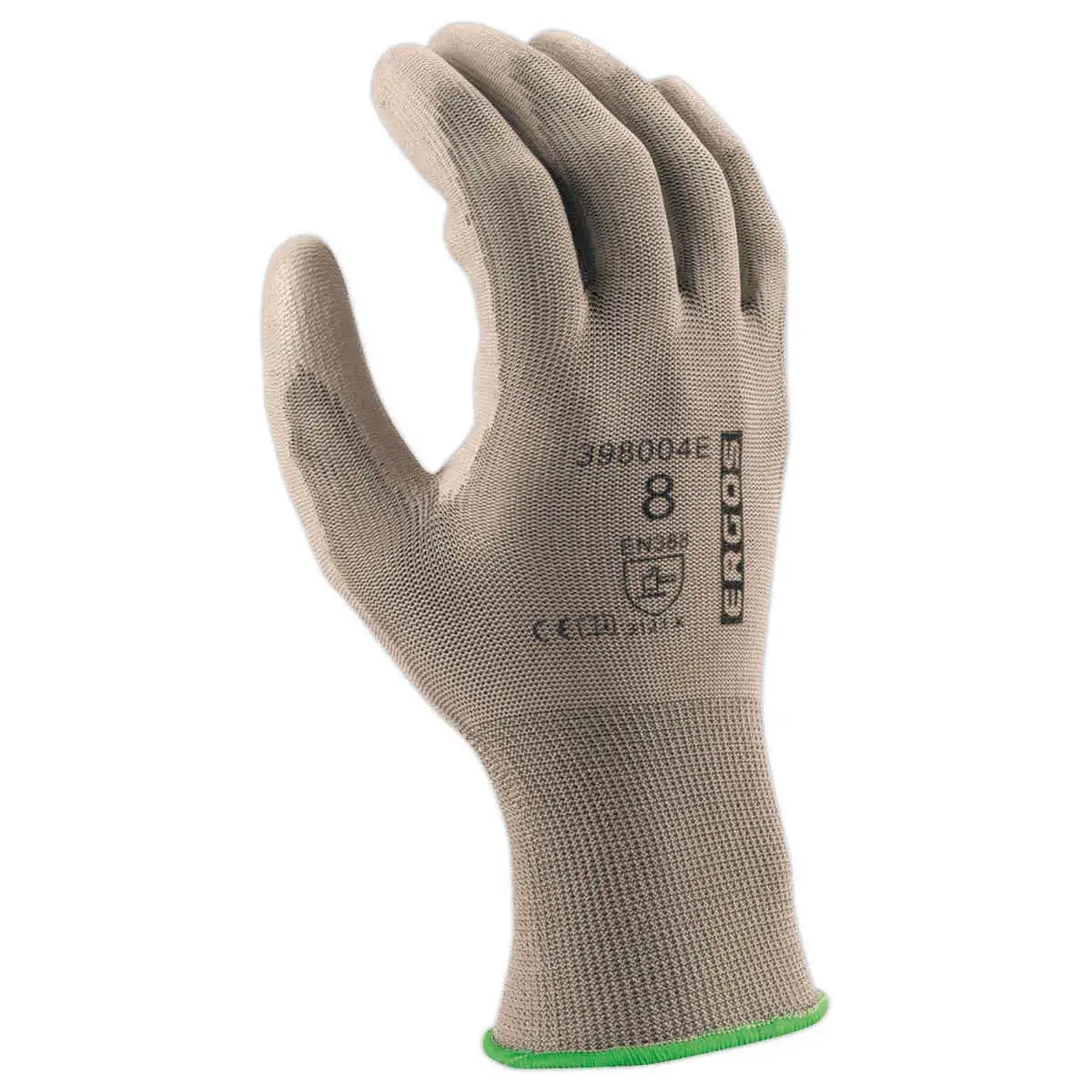 12 Paires de gants polyester - gris - Taille 9 - RG photo du produit