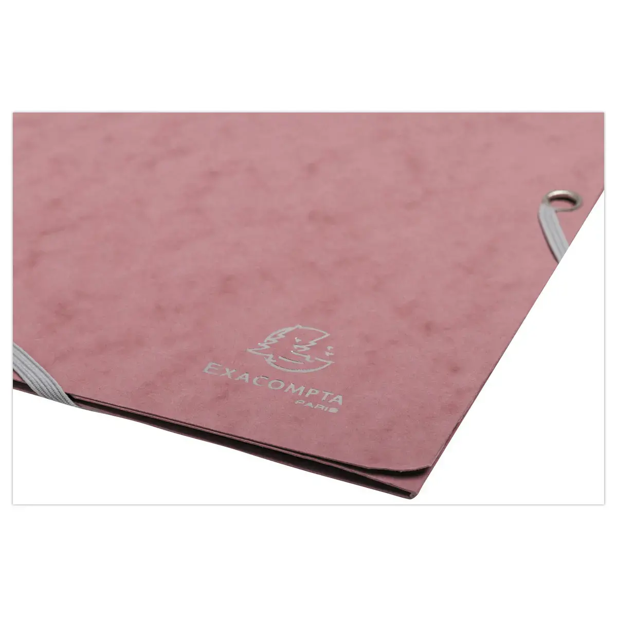 Chemises élastiques 3 rabats Skandi - vieux rose - Exacompta photo du produit