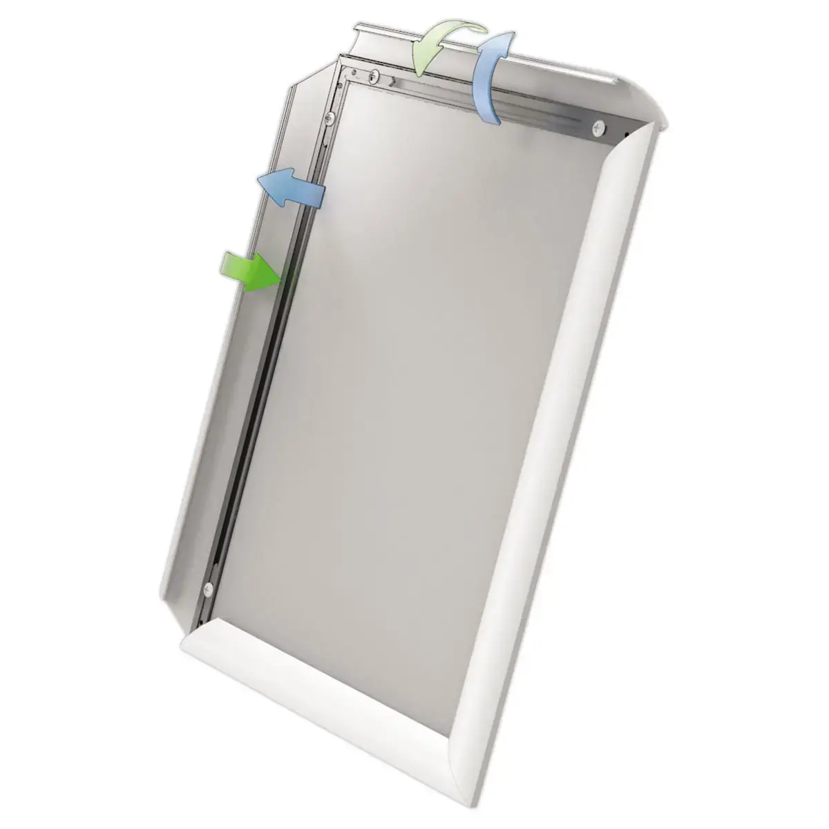 Présentoir signalétique bois A3 photo du produit