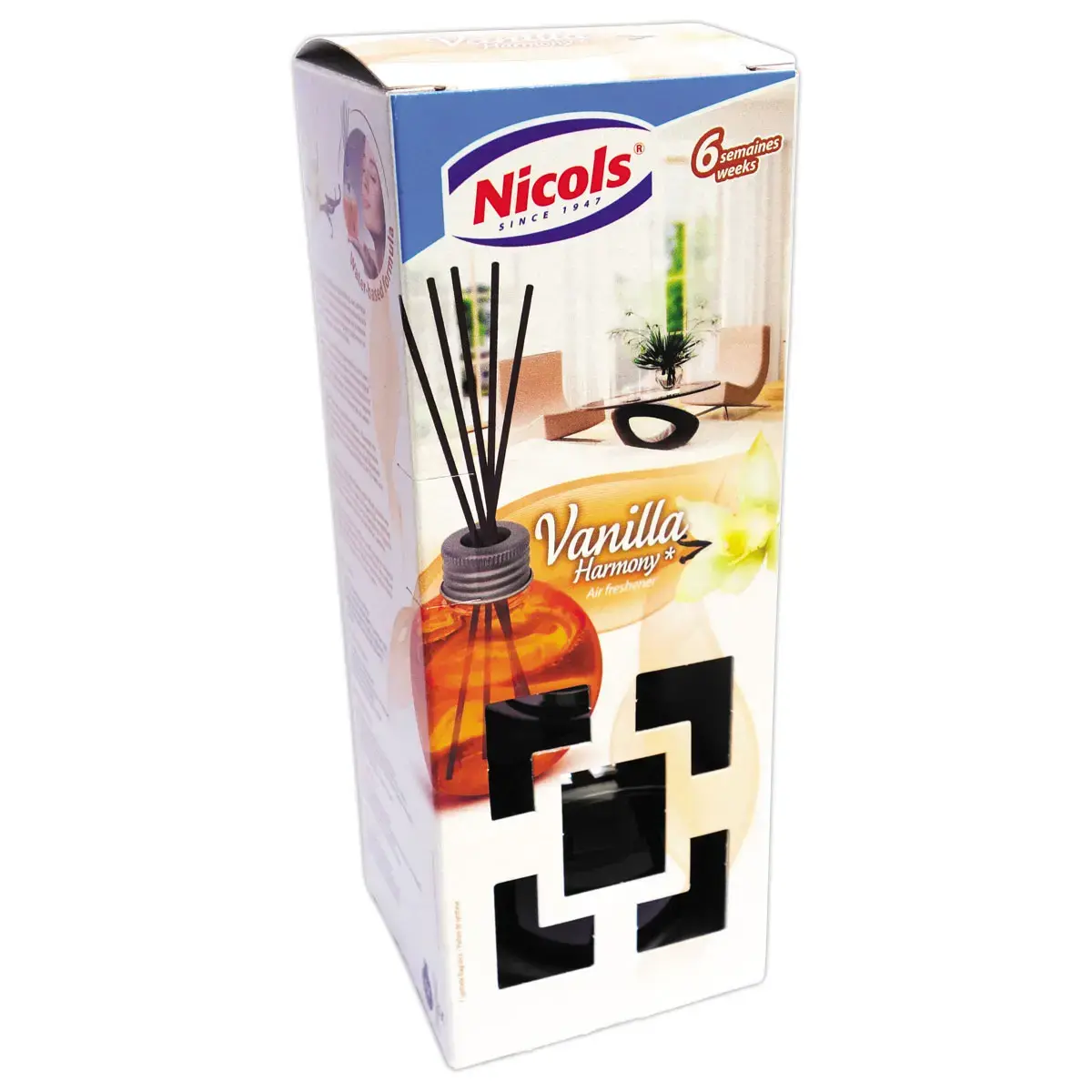 D&eacute;sodorisant d&eacute;co batonnets parfum vanille photo du produit