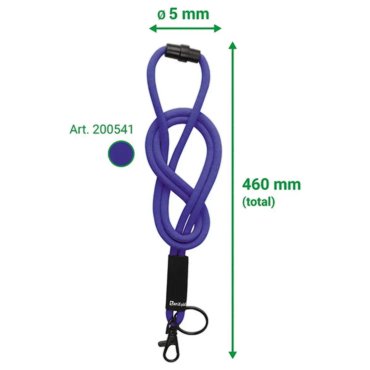 10 Tour de cou rond bleu photo du produit