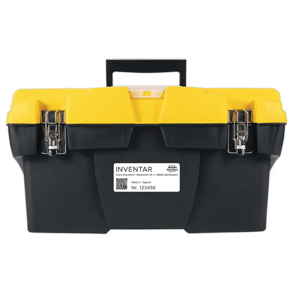 Rouleau de 450 étiquettes polypropylène ultra-résistantes LW 19x64 mm photo du produit