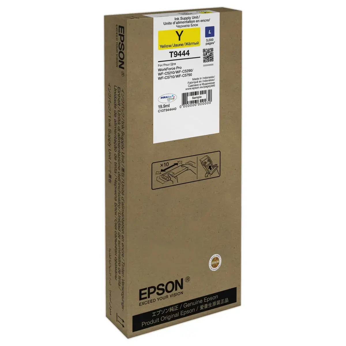 Cartouche Epson T9442 jaune photo du produit