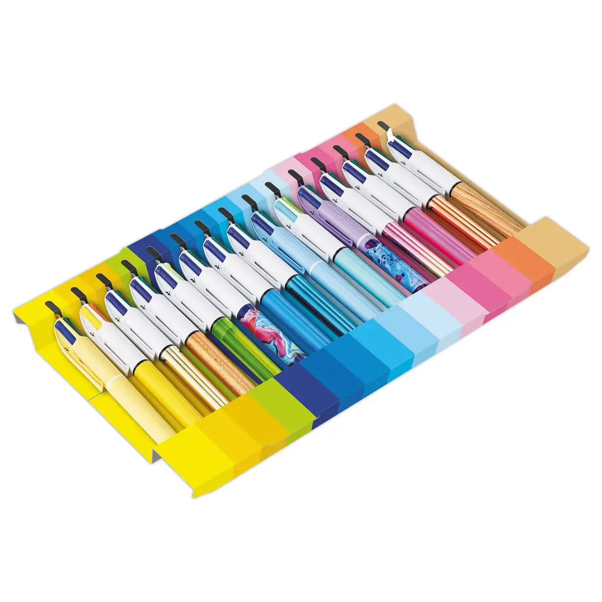15 Stylos 4 couleurs - Coffret collector - BIC photo du produit