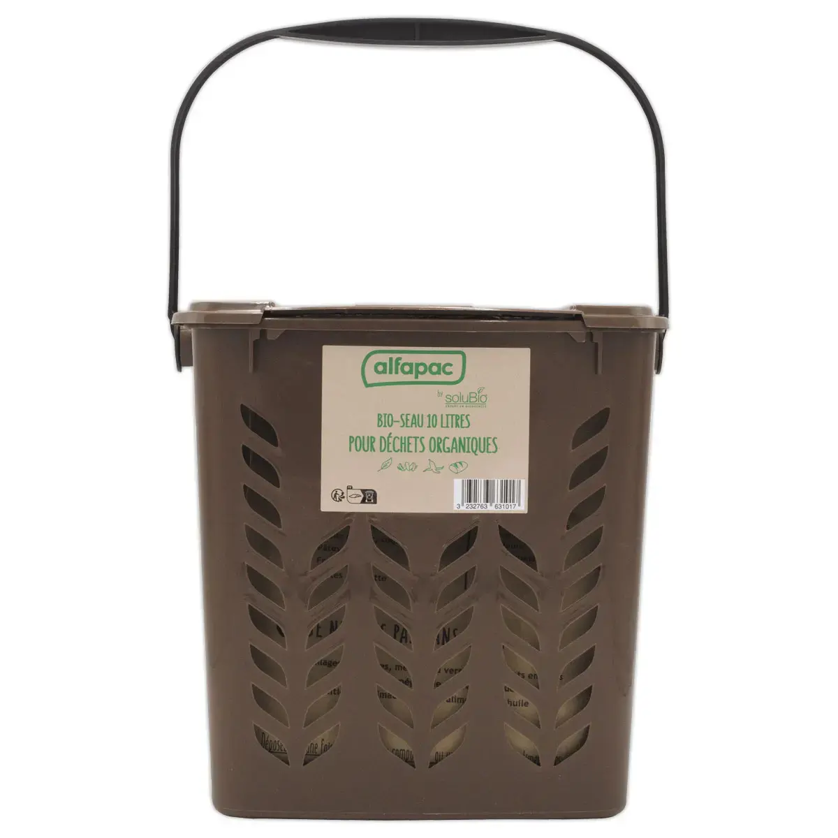 Bio-seau 10L pour la collecte de déchets organiques photo du produit