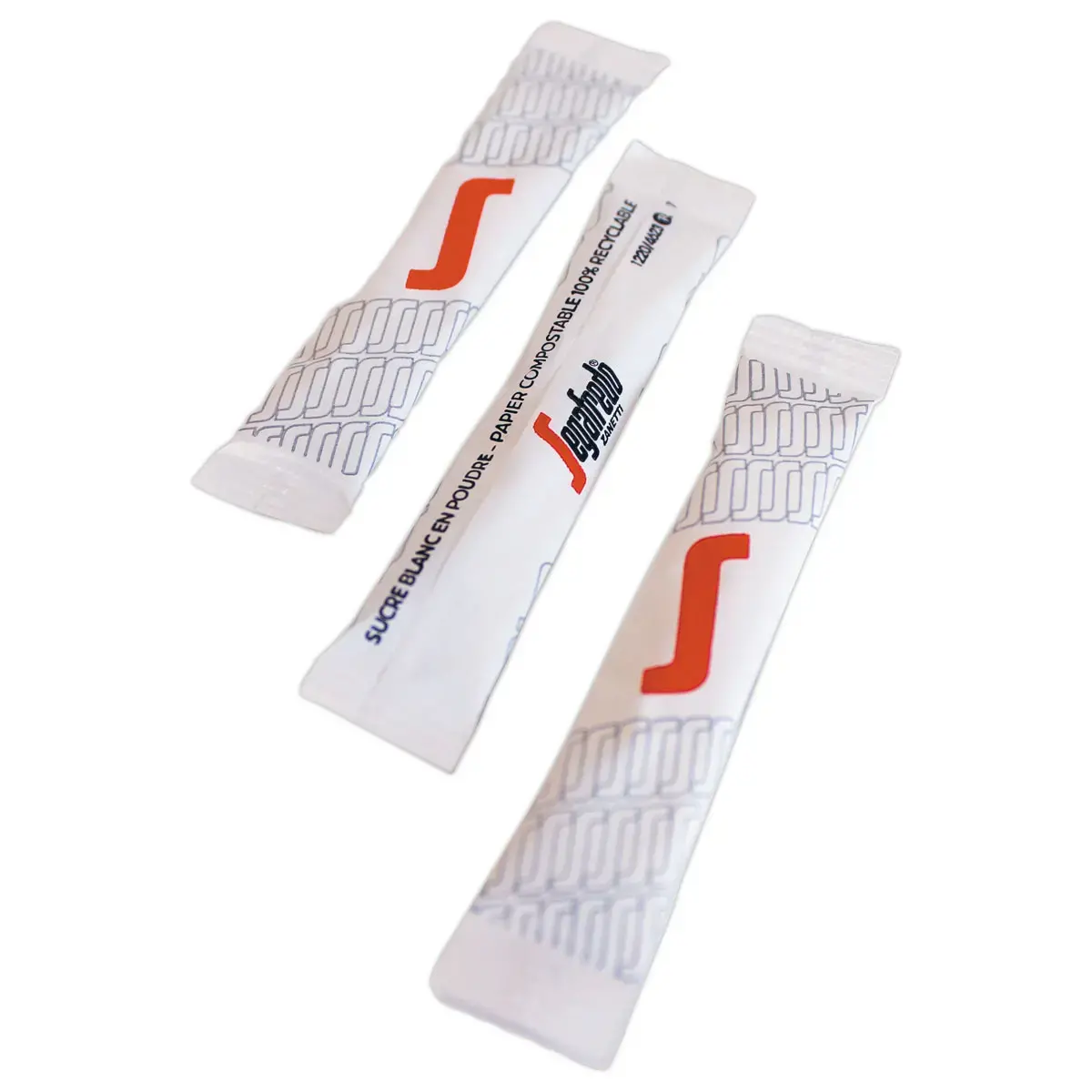 Paquet de 1000 b&ucirc;chettes 3g de sucre poudre - Segafredo photo du produit