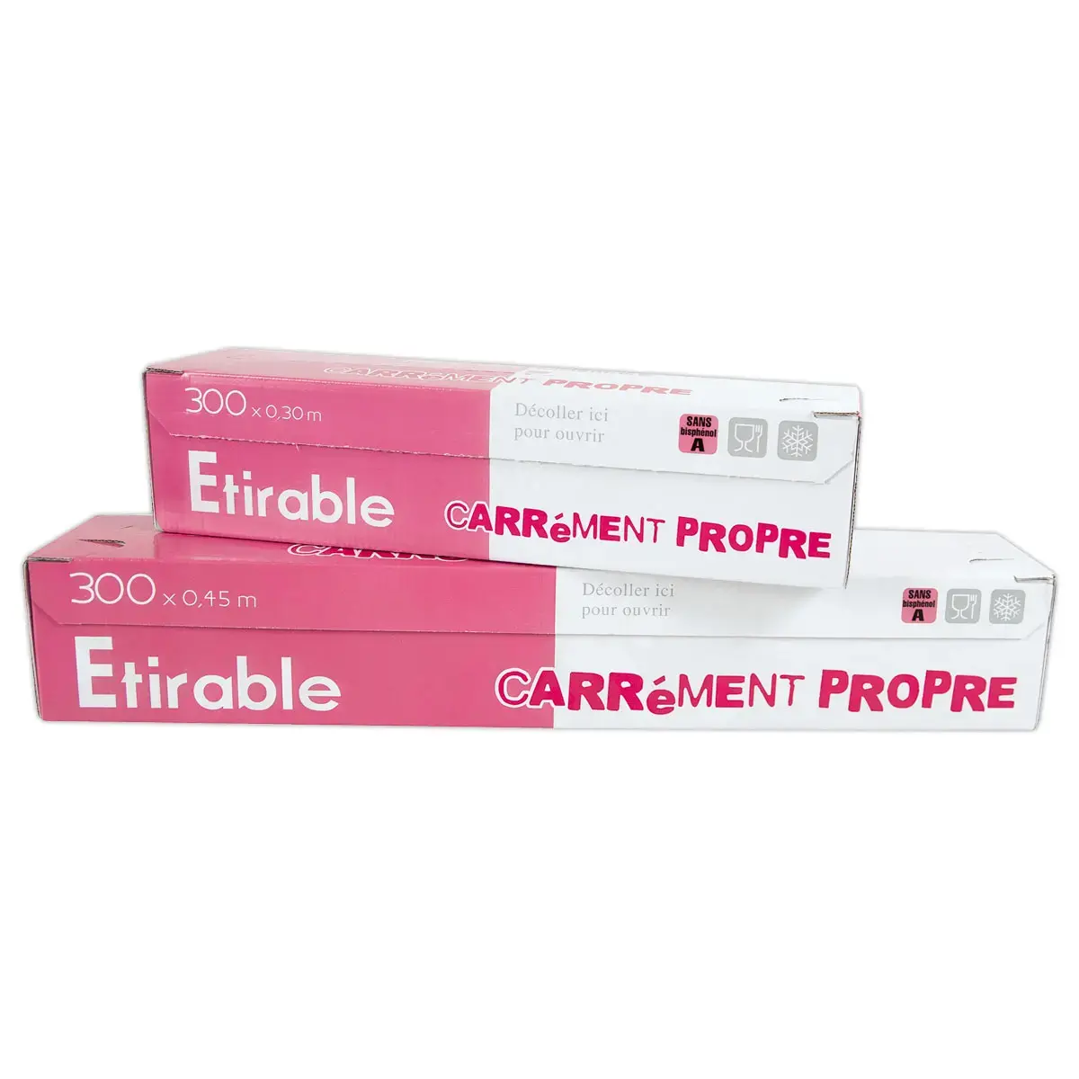 Boîte distributrice film alimentaire 300 m x 30cm photo du produit