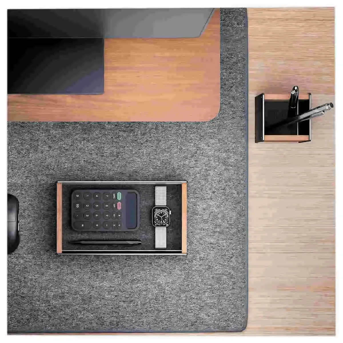 Plateau de bureau bois photo du produit